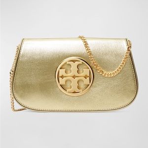 Tory Burch metallic bag